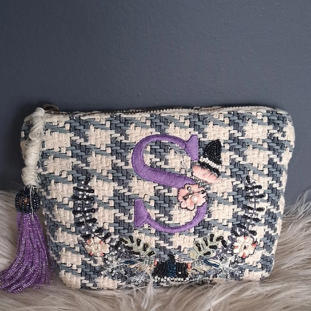Anthropologie S Monogram Pouch
